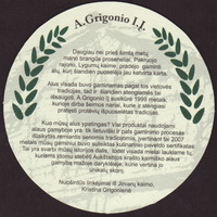 Pivní tácek a-grigonio-2-zadek-small