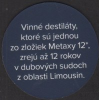 Pivní tácek a-metaxa-5-zadek