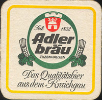 Pivní tácek adlerbrauerei-herbert-werner-1