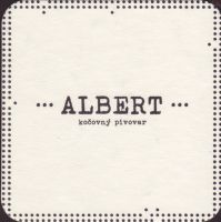 Pivní tácek albert-2-small