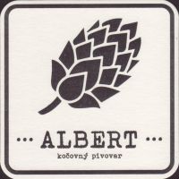 Pivní tácek albert-4-small