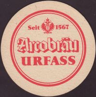 Beer coaster arcobrau-grafliches-brauhaus-33-zadek-small