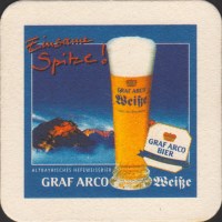 Beer coaster arcobrau-grafliches-brauhaus-76