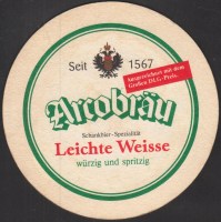 Beer coaster arcobrau-grafliches-brauhaus-80