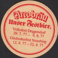 Beer coaster arcobrau-grafliches-brauhaus-81-zadek-small