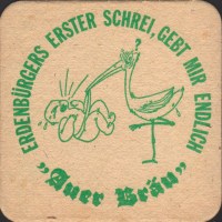 Beer coaster auerbrau-52-zadek