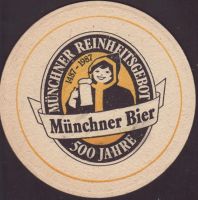 Beer coaster augustiner-19-zadek-small