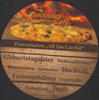 Beer coaster backhaus-cafe-jausenstation-1-zadek