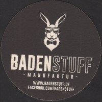 Beer coaster badenstuff-1-zadek