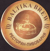 Beer coaster baltika-28