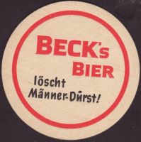 Beer coaster beck-108-small