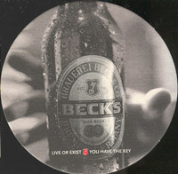 Beer coaster beck-16-zadek