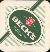 Pivní tácek beck-17-oboje