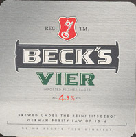 Beer coaster beck-24