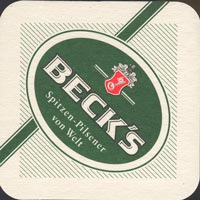 Beer coaster beck-4-oboje
