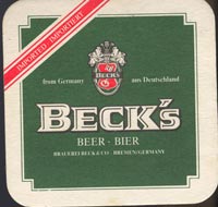 Pivní tácek beck-7-oboje