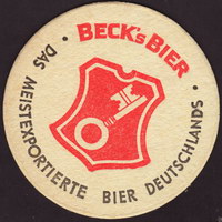 Beer coaster beck-74-zadek-small