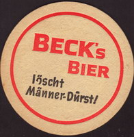 Beer coaster beck-90-small