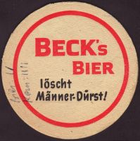 Beer coaster beck-96-small