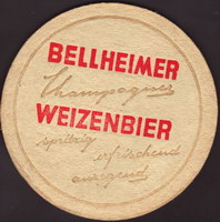 Beer coaster bellheimer-11-zadek-small