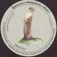 Beer coaster beskydsky-pivovarek-228-zadek-small