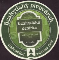 Pivní tácek beskydsky-pivovarek-76-zadek-small