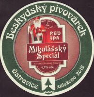 Pivní tácek beskydsky-pivovarek-89-zadek-small