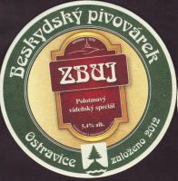 Pivní tácek beskydsky-pivovarek-93-zadek-small