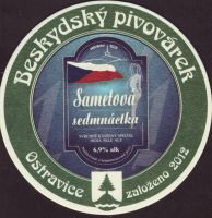 Pivní tácek beskydsky-pivovarek-99-zadek-small