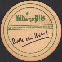 Beer coaster bitburger-179-zadek-small