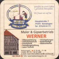 Beer coaster brauerei-gasthof-zum-hirschen-1