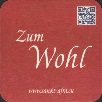 Beer coaster brauereigasthof-sankt-afra-im-felde-1-zadek-small