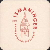 Beer coaster brauereigenossenschaft-ismaning-1