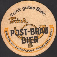 Beer coaster brauereigenossenschaft-zur-post-1-zadek