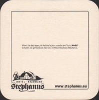 Beer coaster brauhaus-stephanus-3-zadek