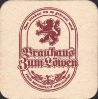 Beer coaster brauhaus-zum-lowen-leo-12-small