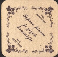 Beer coaster brumov-13-zadek