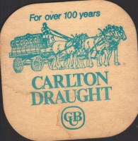 Beer coaster carlton-145