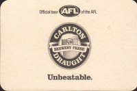 Beer coaster carlton-146-zadek