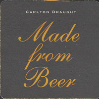 Beer coaster carlton-18-zadek