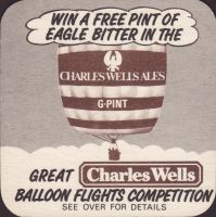 Beer coaster charles-wells-82-small