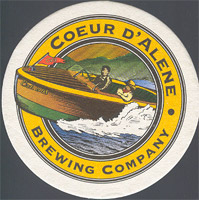 Beer coaster coeur-dlene-1