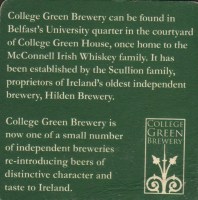 Beer coaster college-green-1-zadek-small