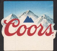 Pivní tácek coors-204