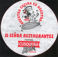 Pivní tácek cusquena-50