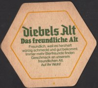 Beer coaster diebels-65-zadek-small