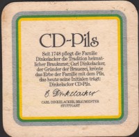 Beer coaster dinkelacker-81-zadek-small