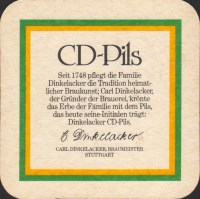 Beer coaster dinkelacker-83-zadek-small