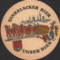 Beer coaster dinkelacker-86-small