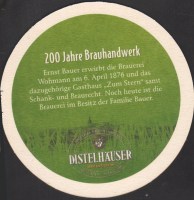 Beer coaster distelhauser-126-zadek